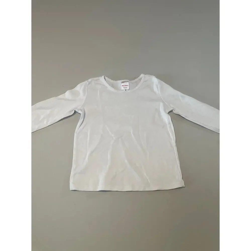 Hanna Andersson 100% Pima Cotton Long Sleeve Top Size S (6/7)